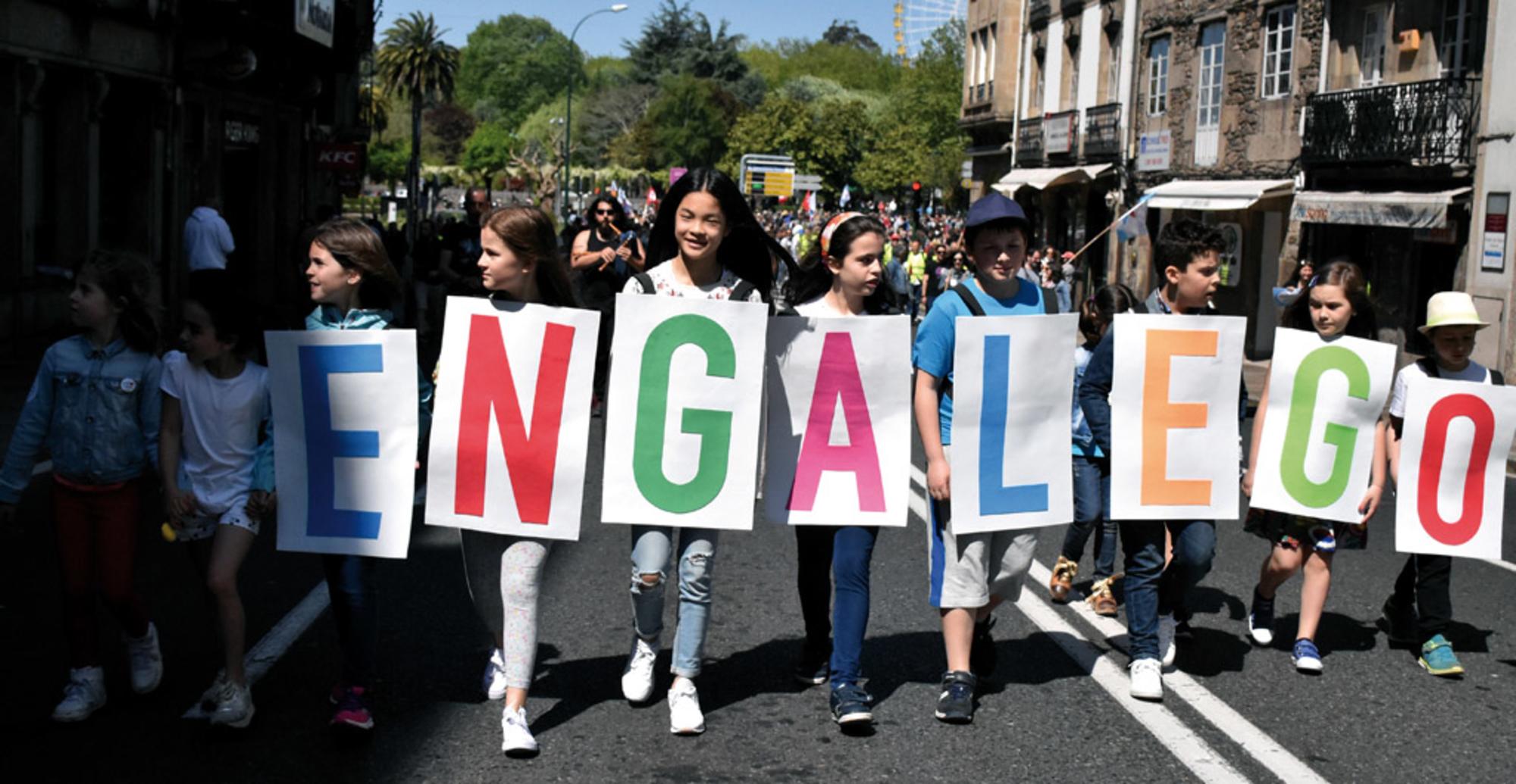 Queremos Galego manifestacion